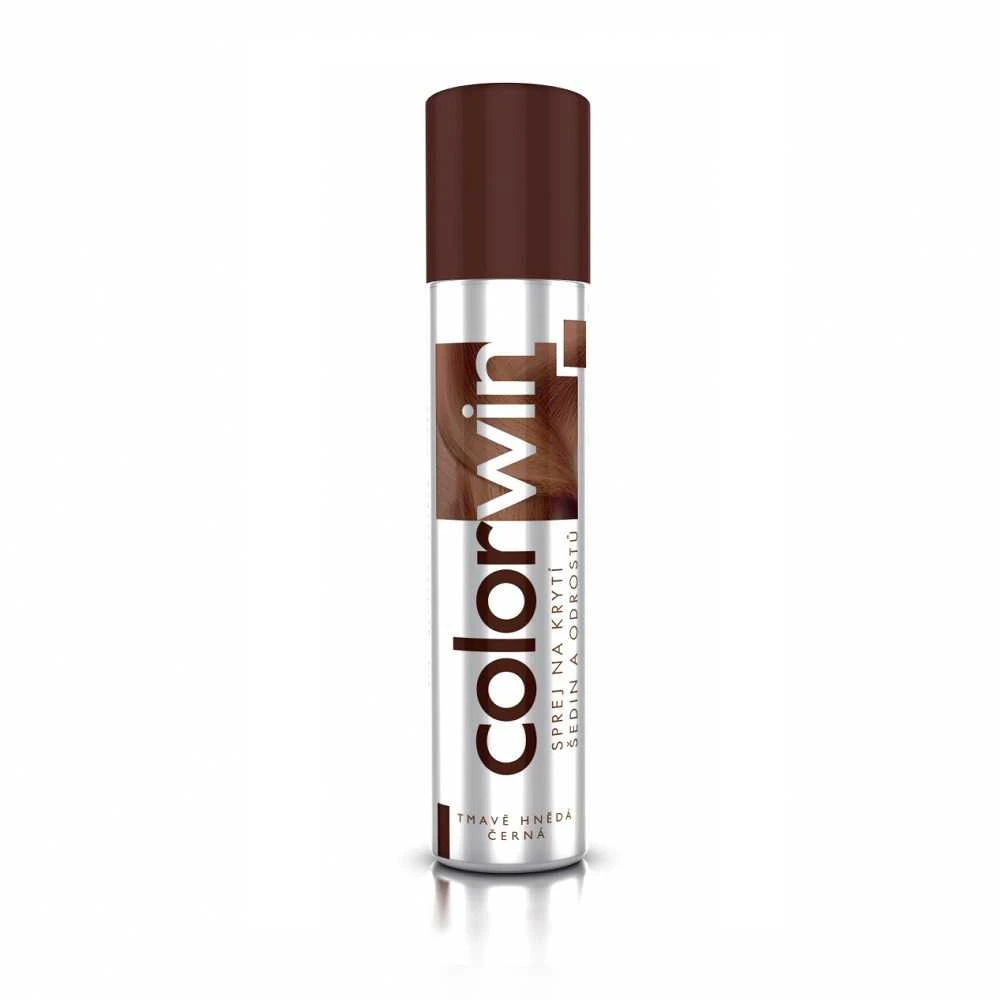Colorwin Tamsiai rudų plaukų šaknų korekcijos purškiklis 75ml