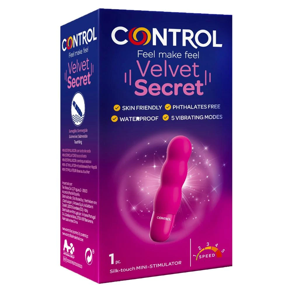 Control Velvet Secret Mini Stimuliatorius