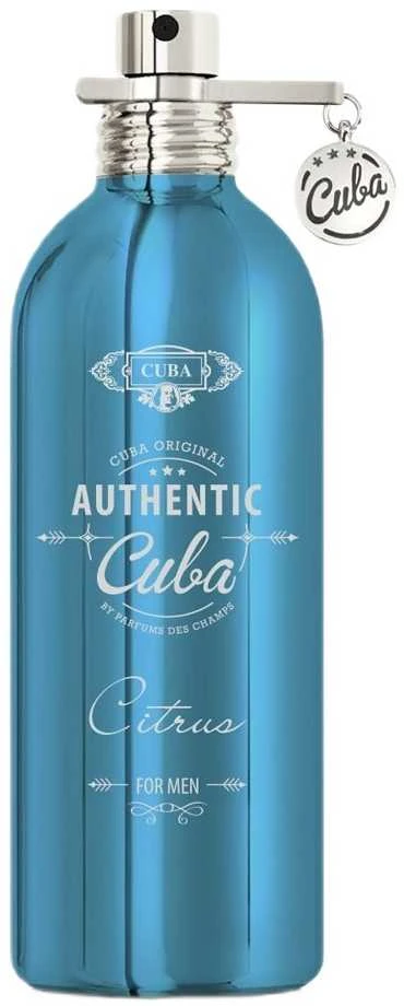 Cuba Authentic Citrus EDT tualetinis vanduo vyrams, 100 ml
