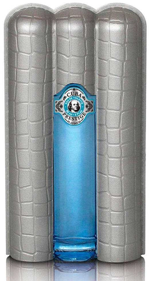 Cuba Prestige Platinum EDT tualetinis vanduo vyrams, 90 ml