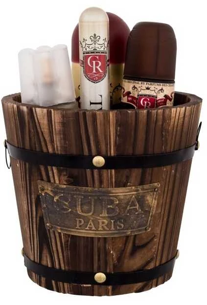 Cuba Royal rinkinys vyrams (EDT, 100 ml + EDT, 35 ml + kūno purškiklis, 200 ml + vanduo po skutimosi, 100 ml)