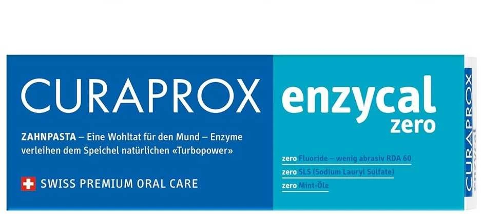 Curaprox Enzycal Zero dantų pasta 75ml