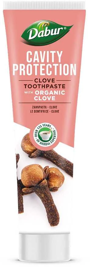 Vaistažolinė dantų pasta su gvazdikėliais Clove, Dabur, 100ml