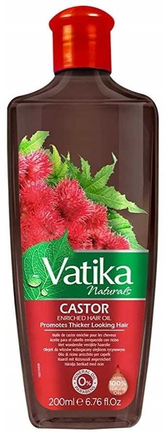 Ricinos aliejus plaukams Multivitamin, Dabur Vatika, 200 ml