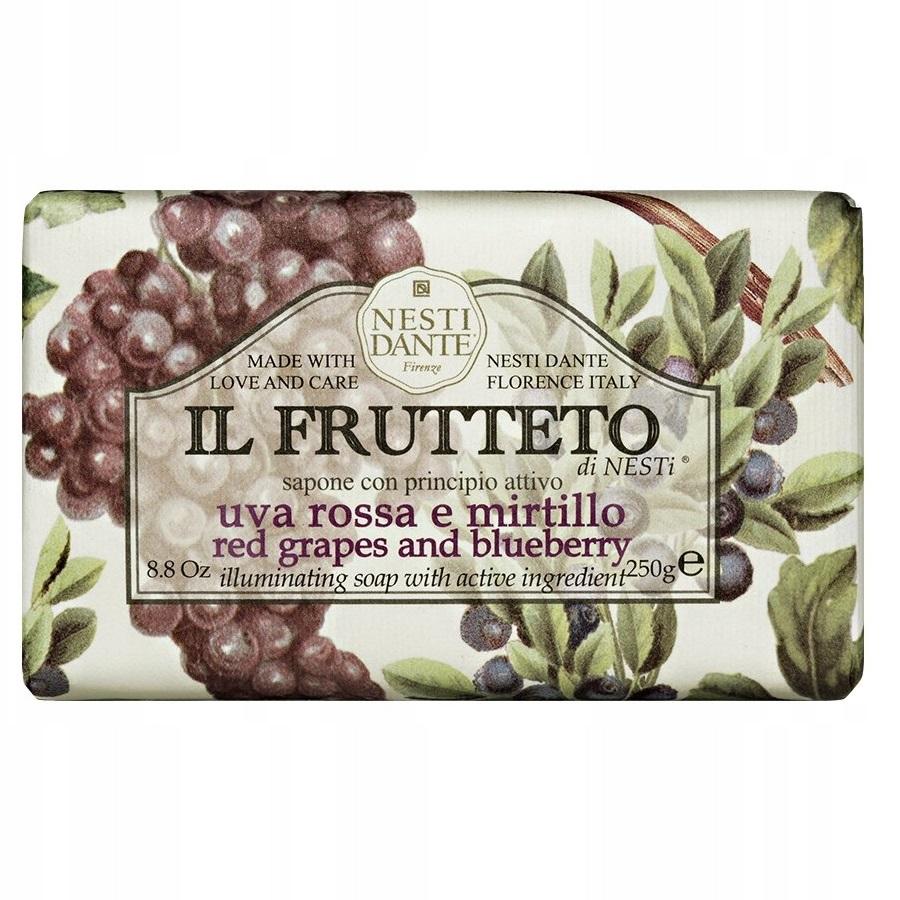 Nesti Dante Il Frutetto Soap Raudona Grapes & Blueberry 250 g