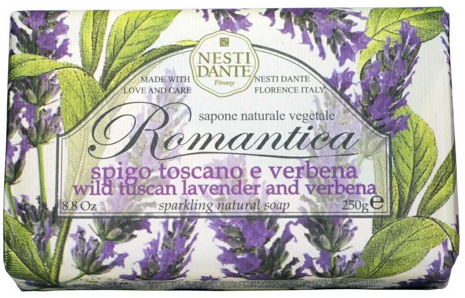 Nesti Dante Romantica natūralus muilas Laukinių Toskanos levandų ir verbenų 250 g