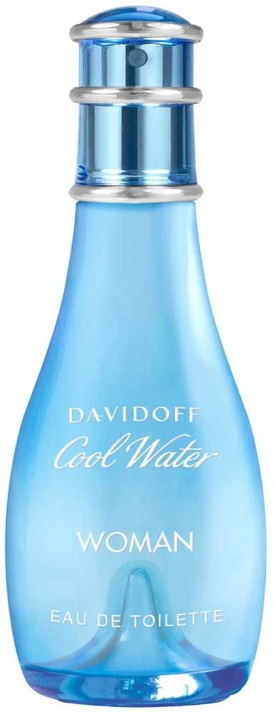 Davidoff Cool Water Woman EDT tualetinis vanduo moterims, 50 ml