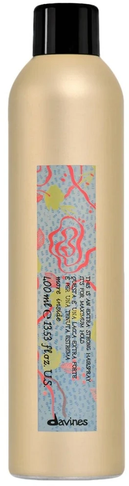 Davines More Inside ypač stiprus plaukų lakas, 400 ml