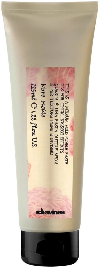 Davines More Inside plaukų formavimo pasta vidutinio stiprumo plaukams, 125 ml