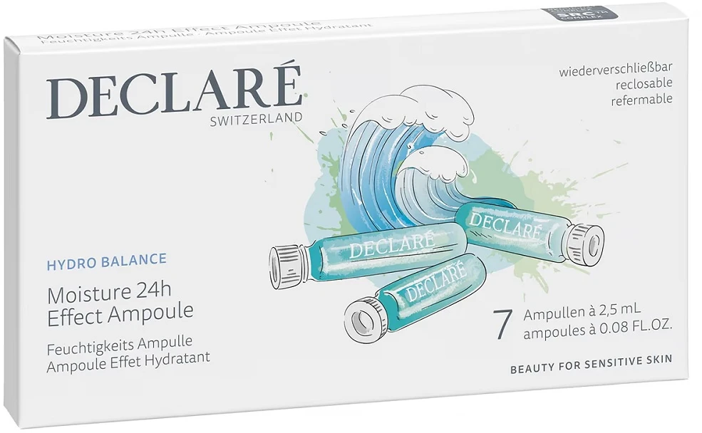Declaré Moisture 24h Effect Ampulė 7x2,5ml