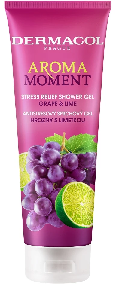 Dermacol Aroma Ritual Grape & Lime Dušo želė moterims, 250 ml