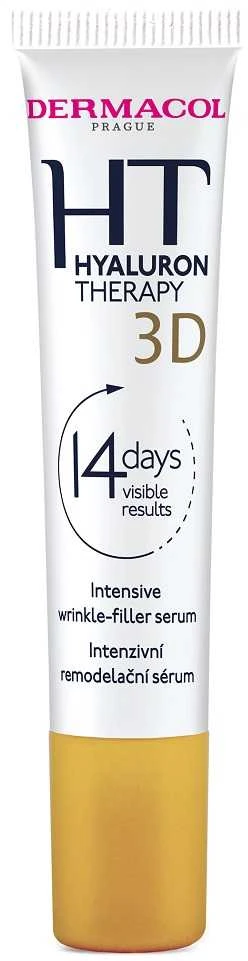Dermacol 3D Hyaluron Therapy Intensive Wrinkle-Filler serumas odos serumas moterims, 12 ml