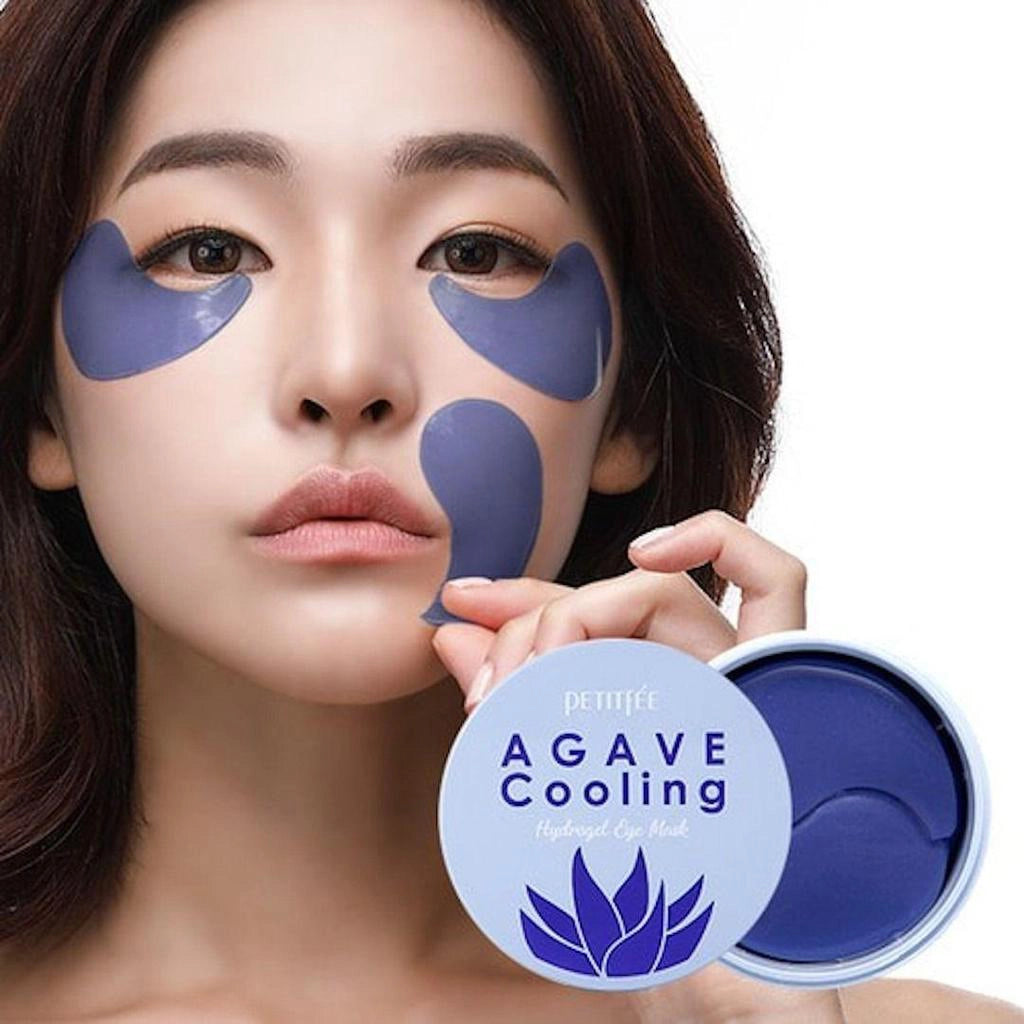 Petitfee Agave Cooling Hydrogel Eye Mask paakių pagalvėlės, 60 vnt aprašymas - Prekės nuotrauka