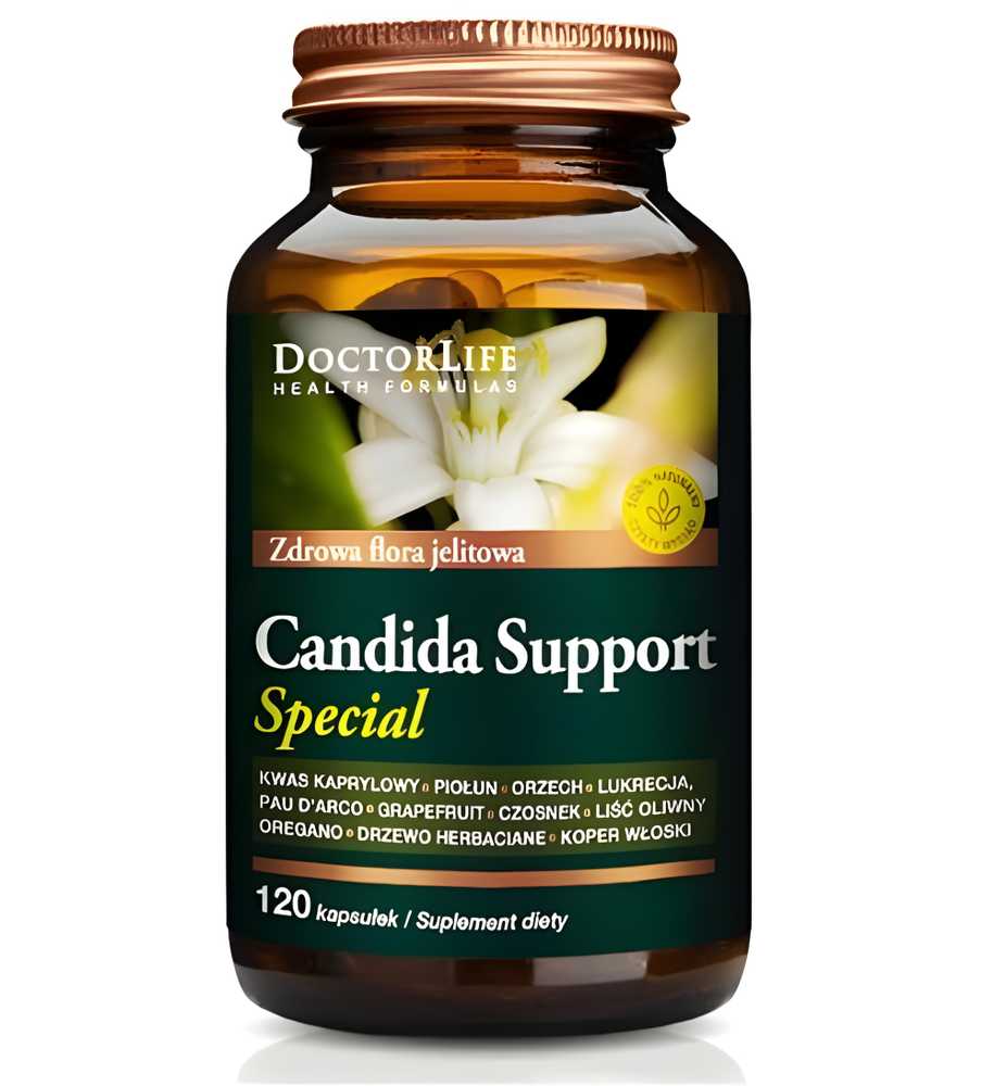 Doctor Life DOCTOR LIFE_Candida Support Special 7 ziół suplement diety ...