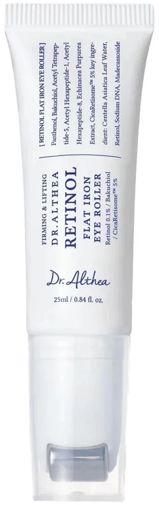 Dr. Althea Retinol Flat Iron Eye Roller paakių priežiūros priemonė, 25 ml