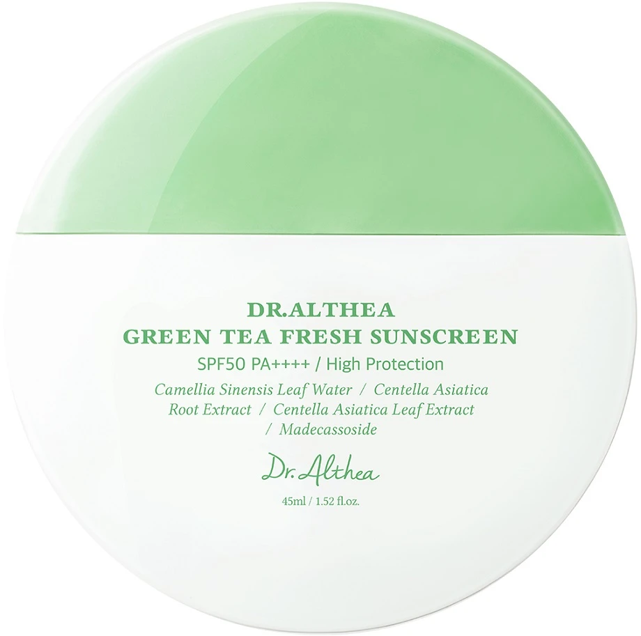 Dr. Althea Pro Lab Žalias Tea Fresh Sunscreen SPF50 PA++++ - kasdienis veido apsauginis kremas , 45 ml
