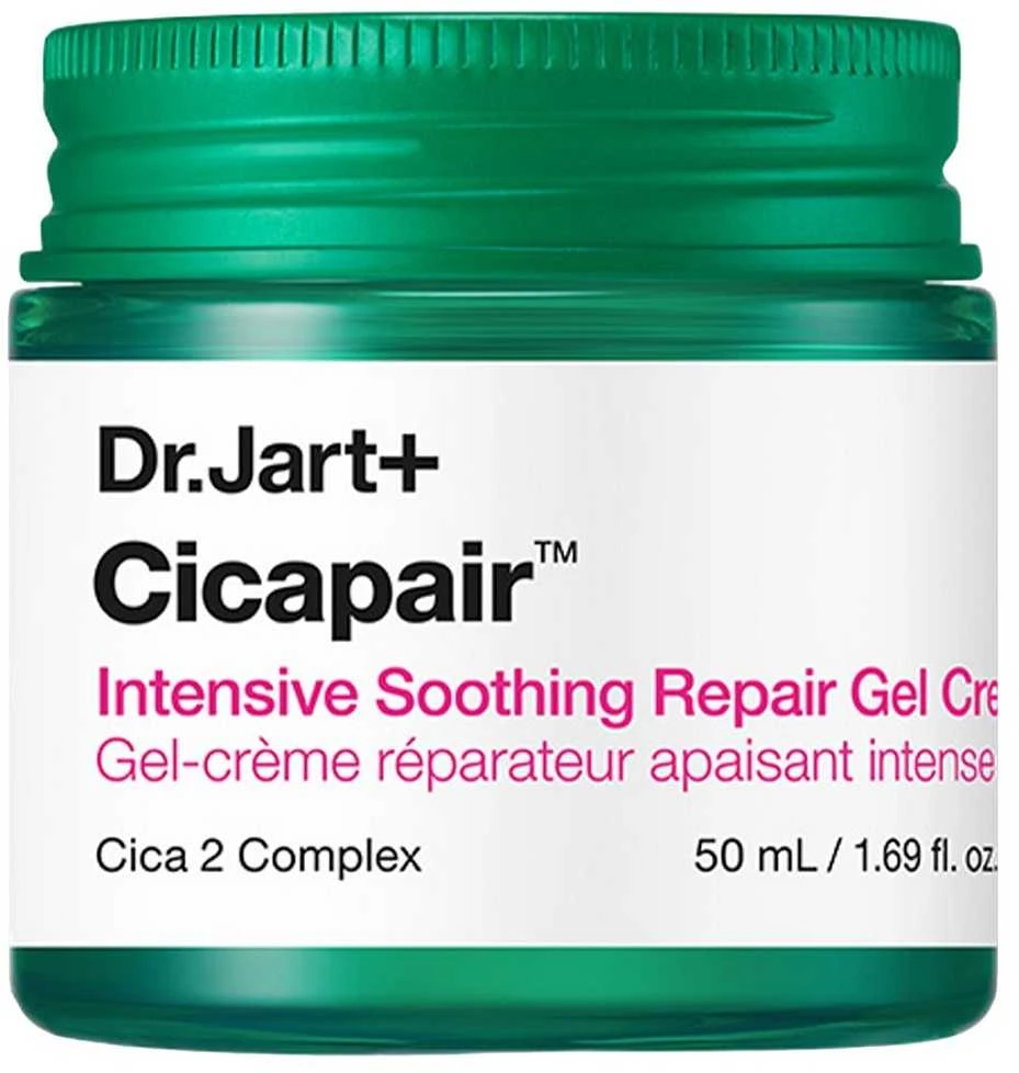 Dr. Jart+ Cicapair Intensive Soothing Repair Gel Kreminis gelinis kremas sausai, į raudonį linkusiai odai, 50 ml