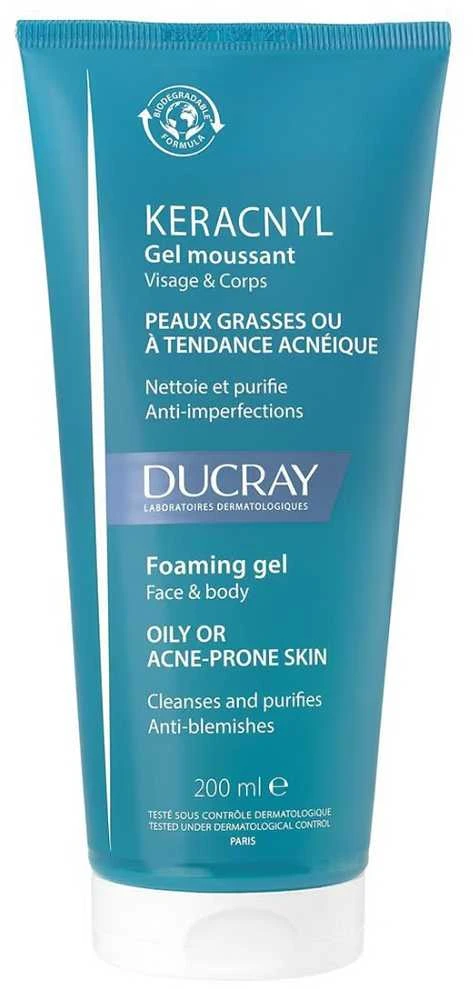 Ducray Keracnyl valomasis gelis 200ml