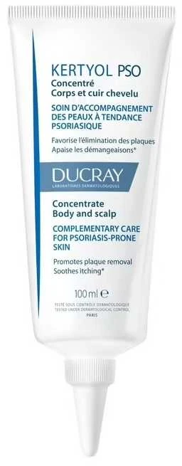 odos turinčios polinkį į psoriazę . tepalas Ducray Kertyol Pso 100ml