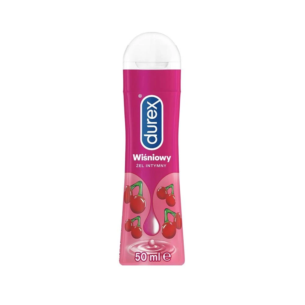 Durex Cherry intymus gelinis lubrikantas Juicy Cherry skonio 50ml