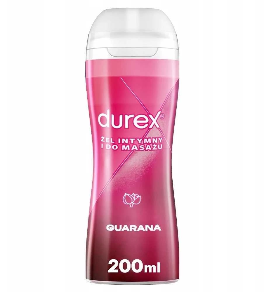 Durex Guarana intymios ir masažo gelis stimuliuojantis 200ml