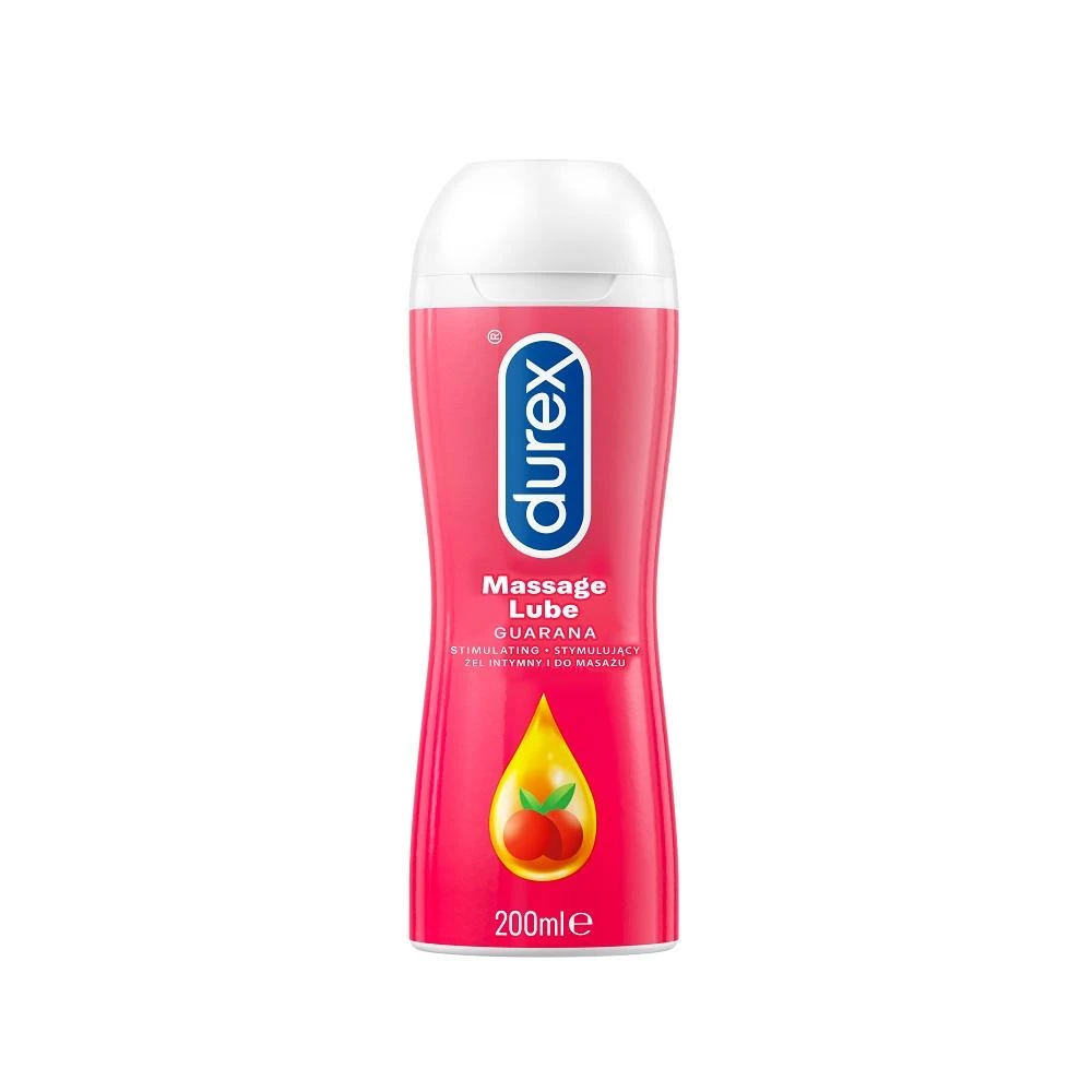 Durex Guarana intymios ir masažo gelis stimuliuojantis 200ml