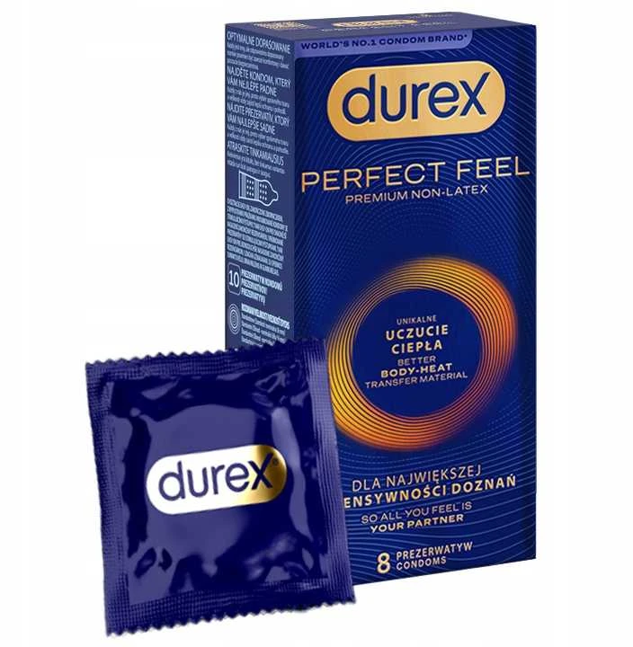 Durex Puikiai jaučiami prezervatyvai