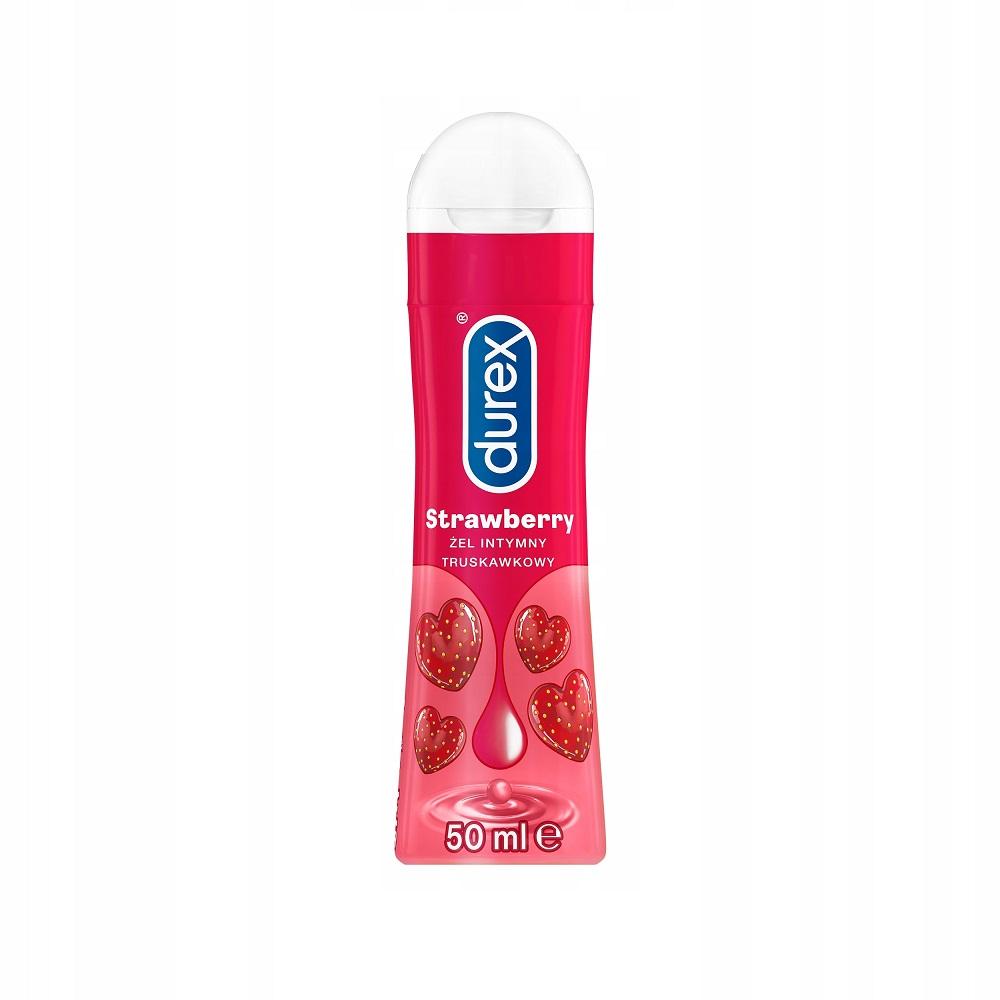 DUREX Strawberry intymus gelis Braškių 50ml