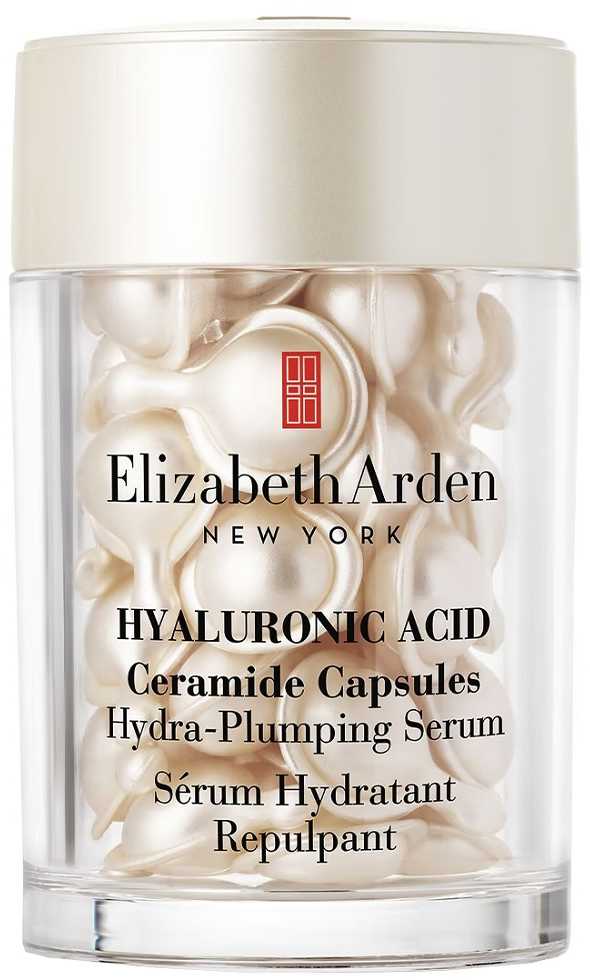 Elizabeth Arden Hydra Plumping Serum Hialurono rūgšties keramido kapsulės, 30 vnt.