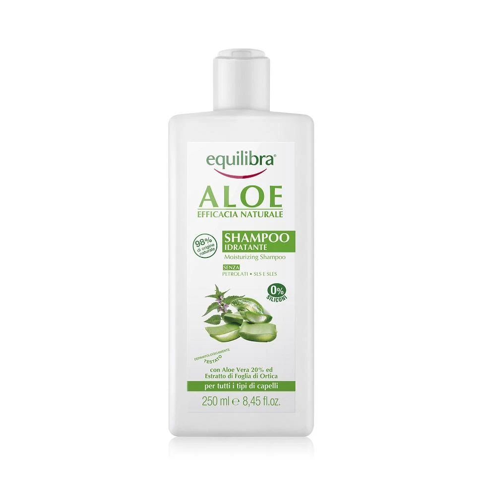 "Equilibra Alore Šampūnas" drėkinamasis šampūnas 250ml