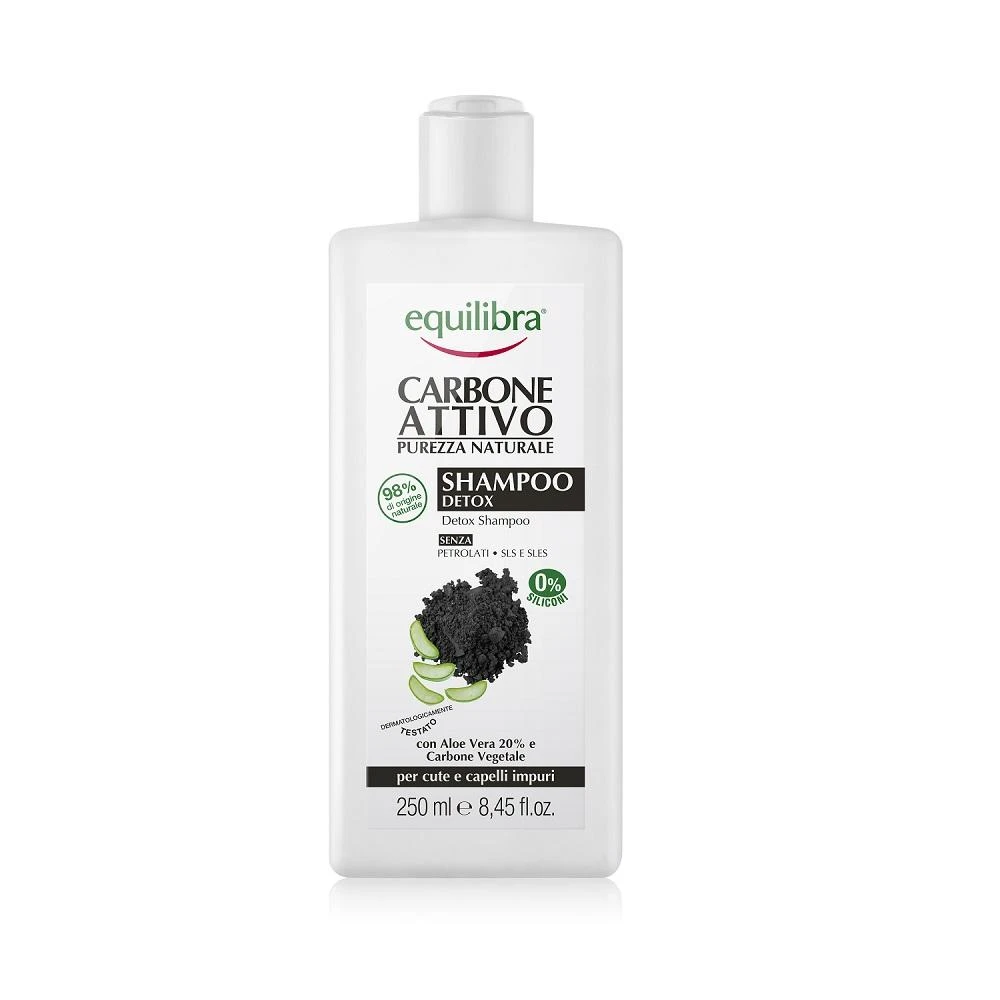 "Equilibra Active Detox" šampūnas Charcol 250 ml