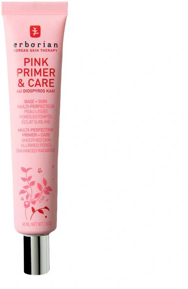 Erborian Rožinė Primer & Care Multi-Perfecting Primer + Care Makeup Primer moterims, 45 ml