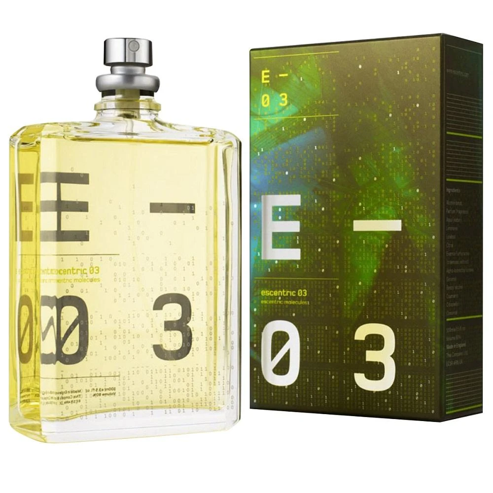 Escentric Molecules Escentric 03 EDT tualetinis vanduo Unisex, 100 ml