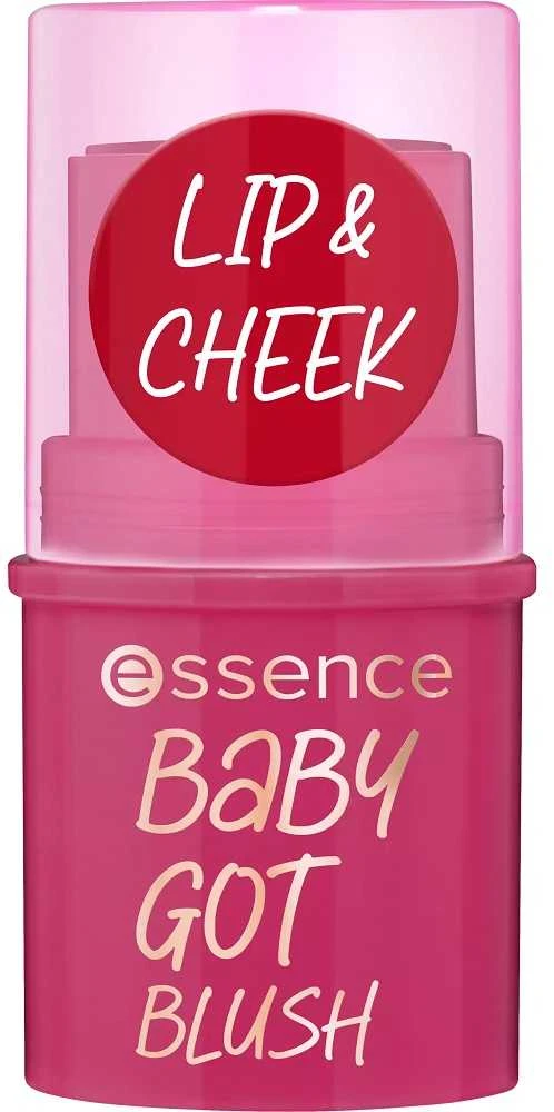 „Essence Baby Got Blush Natural Blush“ skaistalai, pieštukiniai, 50 vyšnių, vyšnių, kūdikio, 5,5 ml