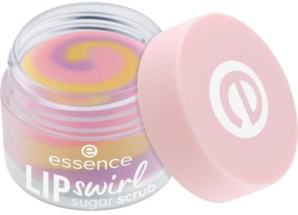 Essence Cosmetics Lip Swirl Exfoliante De Azúcar Labial 01, 8 g