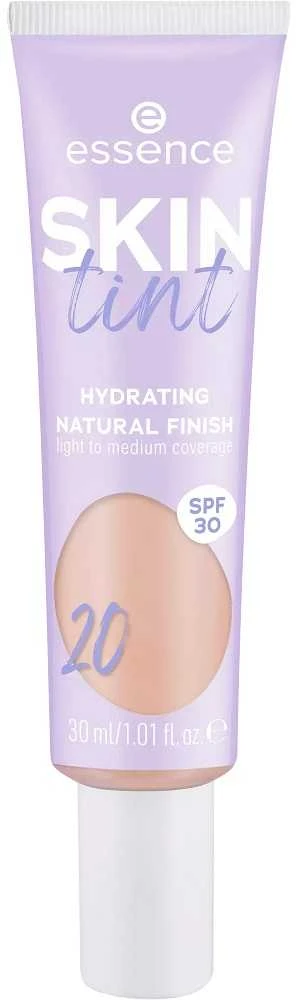 „Essence Skin Tint Hydrating“ natūralios apdailos makiažas