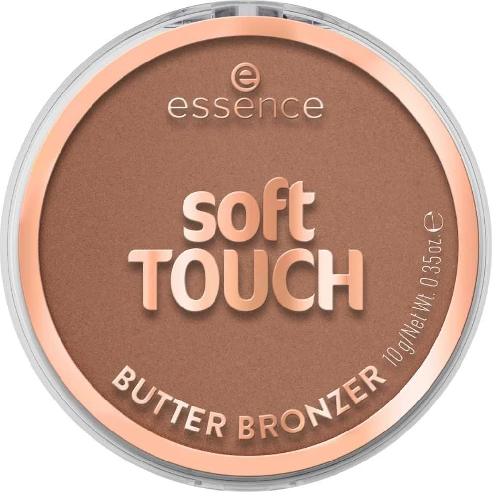 „Essence Soft Touch Butter Bronzing Bronzer“ kompaktinė pudra, 20 auksinių sviestinių pudrų, 10 g