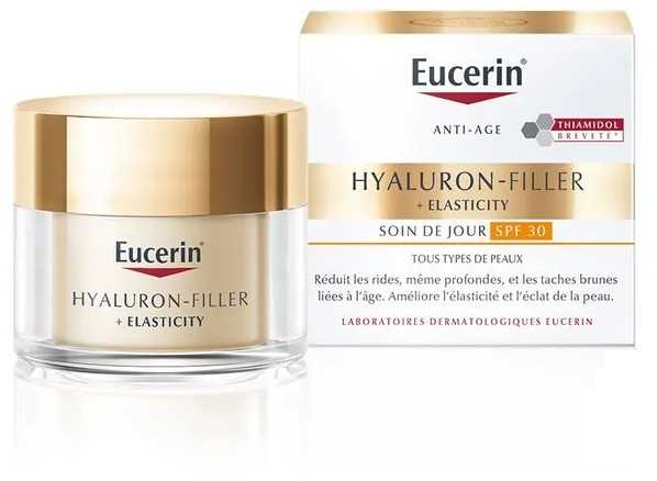 Eucerin Hyaluron-Filler + Elasticity Day Care SPF30 kremas su filtru veidui 50 ml