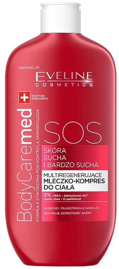 Eveline Cosmetics Eveline Extra Soft SOS daugkartinis regeneruojantis kūno pienelis, 350 ml