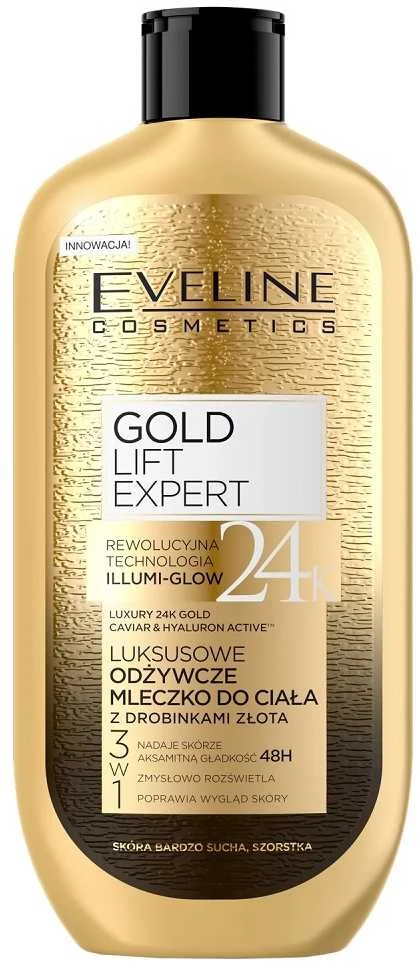 Eveline Cosmetics Luxury Expert Illuminating Losjonas kūnui, 350 ml