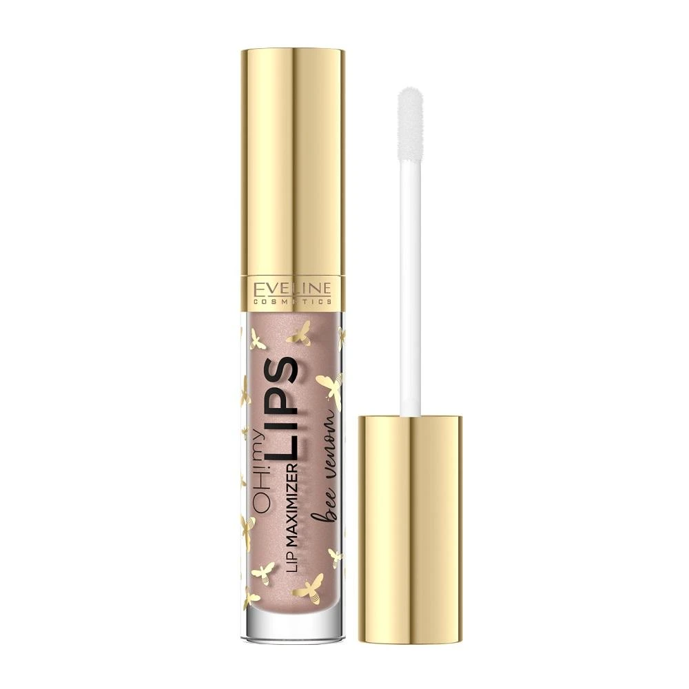 Eveline Cosmetics Eveline Oh My Lips Volumizing Lūpų blizgis Bee Venom putlinantis lūpų blizgesys, 4.5 ml