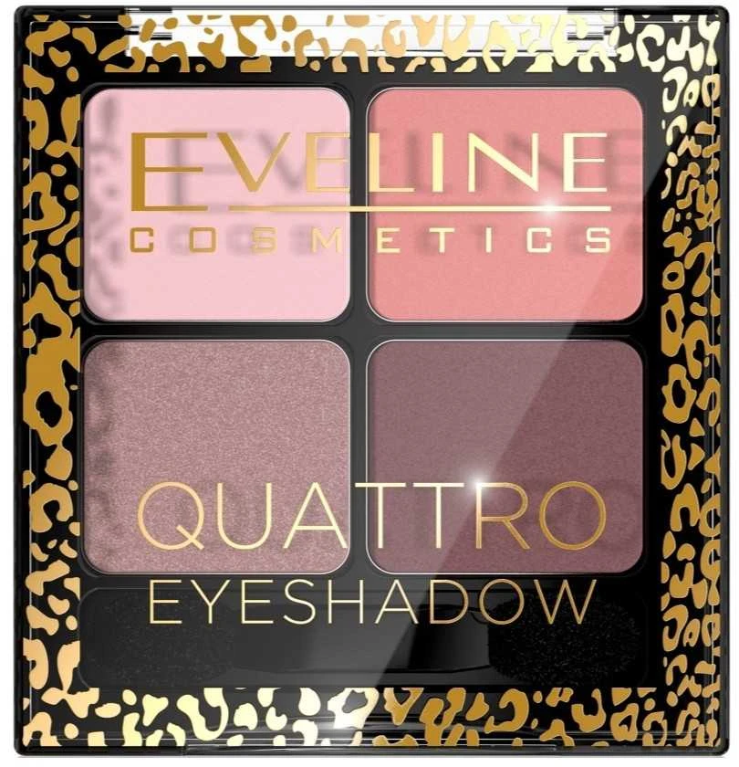 Eveline Cosmetics Eveline Quattro Professional akių šešėlių paletė 12 7,2 g