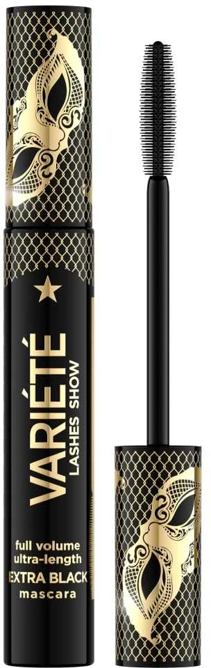Eveline Cosmetics Variete Lashes Show Extra Juodas Blakstienų tušas Extra Juodas, 10 ml