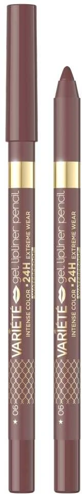 Eveline Cosmetics Variete Gel Lipliner Pieštukas 06