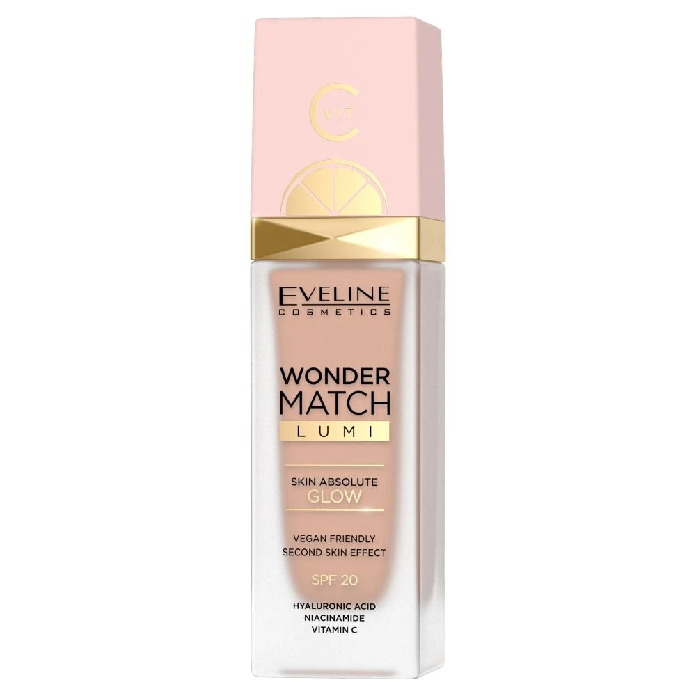 Eveline Cosmetics Wonder Match Lumi 20 Nude, 30 ml