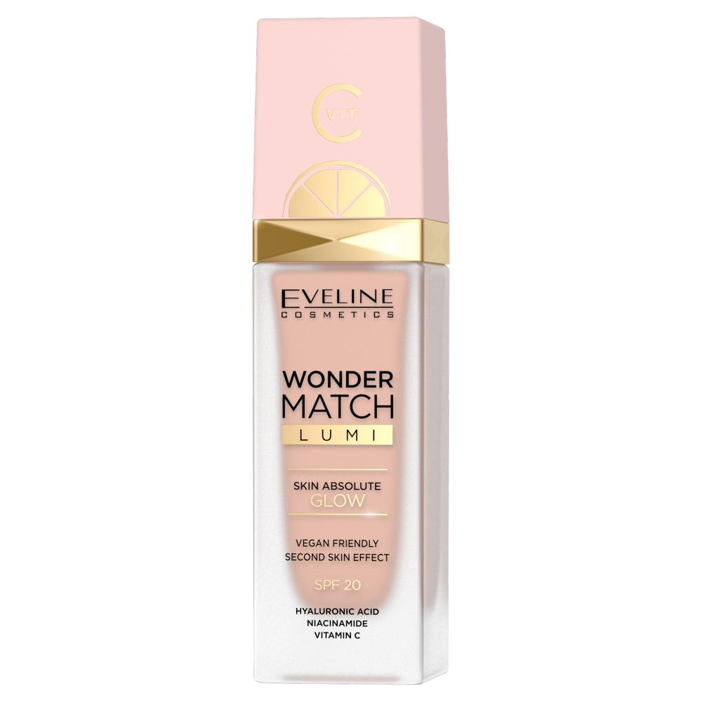 Eveline Kolorowka Eveline Cosmetics Wonder Match Lumi prabangus šviečiantis veido pagrindas 10 Vanilla 30ml
