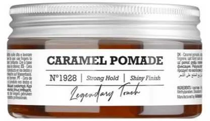 Farmavita Amaro Caramel Pomade Strong Hold Nº1928 Shiny Finish stiprios fiksacijos blizgi pomada 100ml