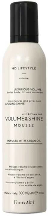 Farmavita HD Lifestyle Volume & Shine apimties suteikiančios putos 300 ml