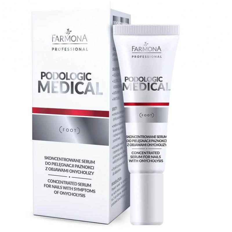 FARMONA "PODOLOGIC MEDICAL" koncentruotas serumas mechaniškai pažeistiems nagams, 15 ml