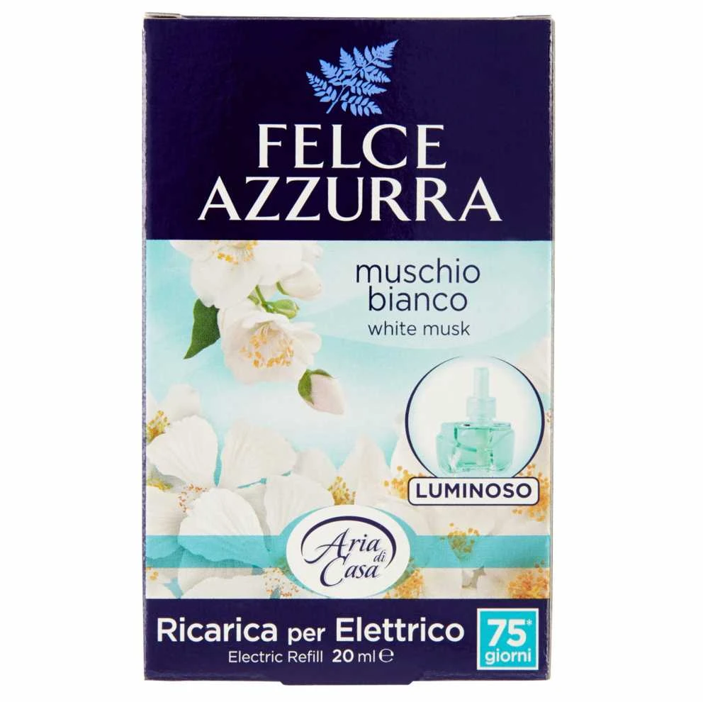 Felce Azzurra „Baltas Musk“ elektrinio oro gaiviklio papildymas, 20 ml
